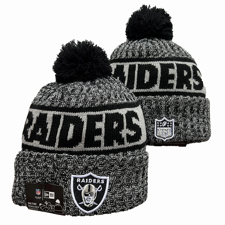 Las Vegas Raiders 2025 Knit Hats 001 Las Vegas Raiders 2025 Knit Hats 001